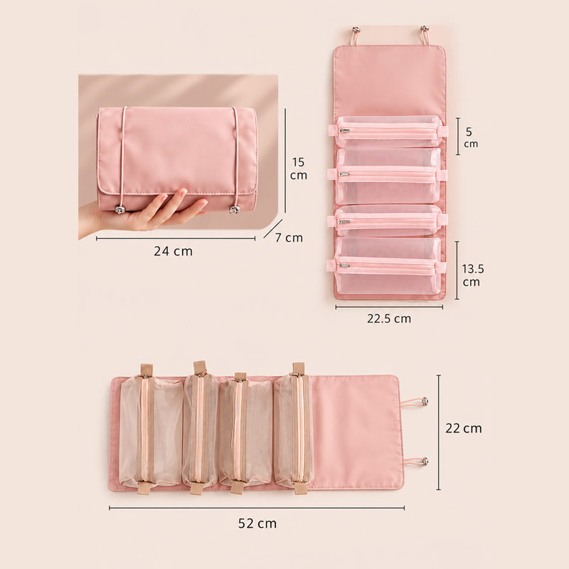 The Mello Roll™ Makeup Organizer